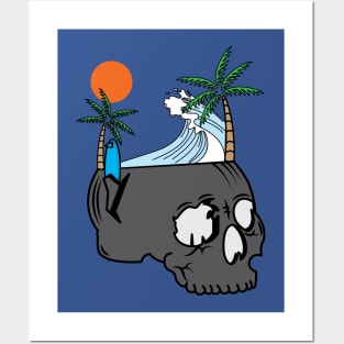 Surf In My Head Posters and Art